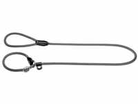 Hunter Retrieverleine Moxonleine Freestyle, 1,70 lang, 8mm breit, grau