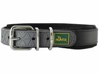 Hunter Hundehalsband Convenience New Comfort, XS-S: 22-30 cm, 20 mm, schwarz