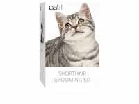 Catit Grooming Kit - Bürsten-Set für Katzen, Set für kurzhaarige Katzen
