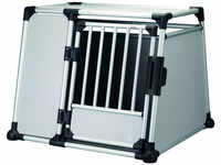 TRIXIE Hunde Transportbox Aluminium, Autobox Alu, L–XL: Breite 94 × Höhe 75 ×