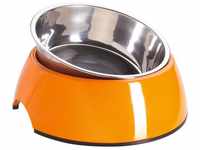Hunter Melamin-Napf für Hunde, 160ml, Ø 11 cm, orange