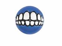 Rogz ROGZ Grinz Ball für Hunde, 7,8cm Ø royal-blau