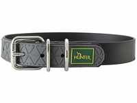 Hunter Hunde Halsband New Convenience, XS-S, L23-31cm, B20mm, schwarz