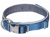 Nobby Halsband Classic Preno Royal, M - L: Länge 45-55 cm, Breite 25/35 mm, blau