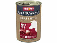 Animonda GranCarno Single Protein Hundefutter, Rind - 6 x 400 g