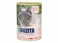 Bozita Paté getreidefreies Nassfutter für Katzen, Lachs, 6 x 400 g