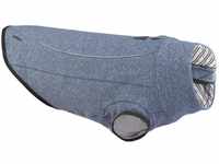 Ruffwear Hemp Hound Hundepullover mit Reißverschluss, L, 81 - 91 cm, Slate Blue