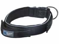 Armored Tech Hundehalsband mit Griff, XS schwarz , Halsumfang 31-35 cm
