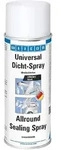 Universal Dicht Spray spr&uuml;hbarer Kunststoff Abdichten schwarz - 400 ml Dose