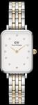 Daniel Wellington DW Uhr Quadro Lumine 5-link two-tone 20x26mm Silver