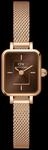 Daniel Wellington DW Uhr Quadro Mini Melrose Amber 15.4x18.2mm Rose Gold