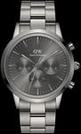 Daniel Wellington DW Uhr Iconic Chronograph Link Graphite 42mm