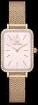 Daniel Wellington DW Uhr Quadro Lumine Bezel Melrose Pink MOP 20x26mm Rose Gold