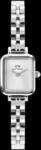 Daniel Wellington DW Uhr Quadro Mini Arch 3-link White Sunray Silver 15.4X18.2mm