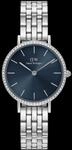 Daniel Wellington DW Uhr Petite Lumine Bezel 5-Link Arctic S 28mm Silver