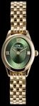 Daniel Wellington DW Uhr Ophelia Mini Emerald Gold 22x25.5mm