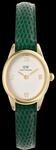 Daniel Wellington DW Uhr Ophelia Mini Green Lizard White Guilloch&eacute; Gold 22x25.5mm
