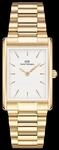 Daniel Wellington DW Uhr Bound 3-Link Gold 24x35mm