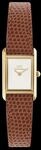 Daniel Wellington DW Uhr Bound Mini Light Brown Lizard Gold 17x25,9mm