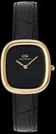 Daniel Wellington DW Uhr Margot Reading Onyx Ceramic Gold 24x26mm