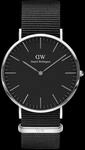 Daniel Wellington DW Uhr Classic Cornwall Black Silver 40mm