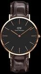 Daniel Wellington DW Uhr Classic York Black Rose Gold 40mm
