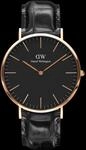 Daniel Wellington DW Uhr Classic Reading Black Rose Gold 40mm