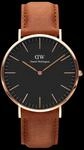 Daniel Wellington DW Uhr Classic Durham Black Rose Gold 40mm