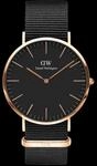 Daniel Wellington DW Uhr Classic Cornwall Black Rose Gold 40mm