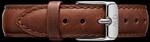 Daniel Wellington DW Armband Leather St Mawes 20mm Silver