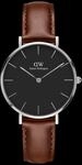 Daniel Wellington DW Uhr Petite St Mawes Black Silver 32mm