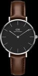 Daniel Wellington DW Uhr Petite Bristol Black Silver 32mm