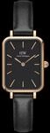 Daniel Wellington DW Uhr Quadro Pressed Sheffield Black Rose Gold 20x26mm