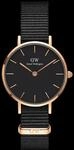 Daniel Wellington DW Uhr Petite Cornwall Black Rose Gold 28mm