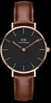 Daniel Wellington DW Uhr Petite St Mawes Black Rose Gold 32mm