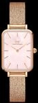 Daniel Wellington DW Uhr Quadro Pressed Melrose Pink MoP 20x26mm Rose Gold