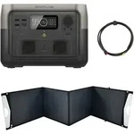 EcoFlow River 2 MAX 512Wh Powerstation mit 200W Solarpanel