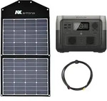 EcoFlow River 2 Max 512Wh Portable Powerstation mit 90W Solarmodul