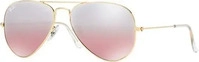 Ray-Ban ebd000007603, Ray-Ban 805289007845 Arista Gold/silver/black, Size: Large