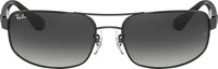 Ray-Ban ebd0000025790, Ray-Ban 8053672743739 Schwarz/black/gunmetal, Size: