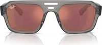 Ray-Ban ebd0000027273, Ray-Ban 8056597829571 Grau Transparent/black/transparent...