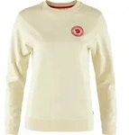 Fj&auml;llr&auml;ven 1960 Logo Badge Sweater Damen Pullover chalk white L