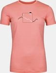 Ortovox 150 Cool Peak Focus Ts W Damen blossom Merinoshirt