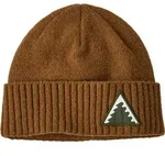 Patagonia Brodeo Beanie dawn tracks patch: shelter brown