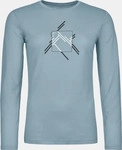 Ortovox 185 Merino Mtn Cutout Ls W Damen glacier grey Merinoshirt