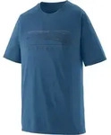 Patagonia M's Capilene Cool Trail Herren T-Shirt - Stratapeaks aquatic blue L