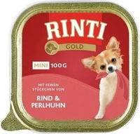 RINTI GOLD, Rind und Perlhuhn, 100g R&uuml;cksendung 14 Tage kostenlos St&uuml;ck