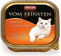 Katzenfutter, Animonda vom Feinsten Adult, Gefl&uuml;gel und Kalb, 100g...