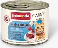 Animonda Cat, Carny Adult Rind, Kabeljau und Petersilie, 200 g R&uuml;cksendung 14...