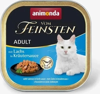 Katzenfutter, Animonda vom Feinsten Adult, Lachs in Kr&auml;utersauce, 100g...